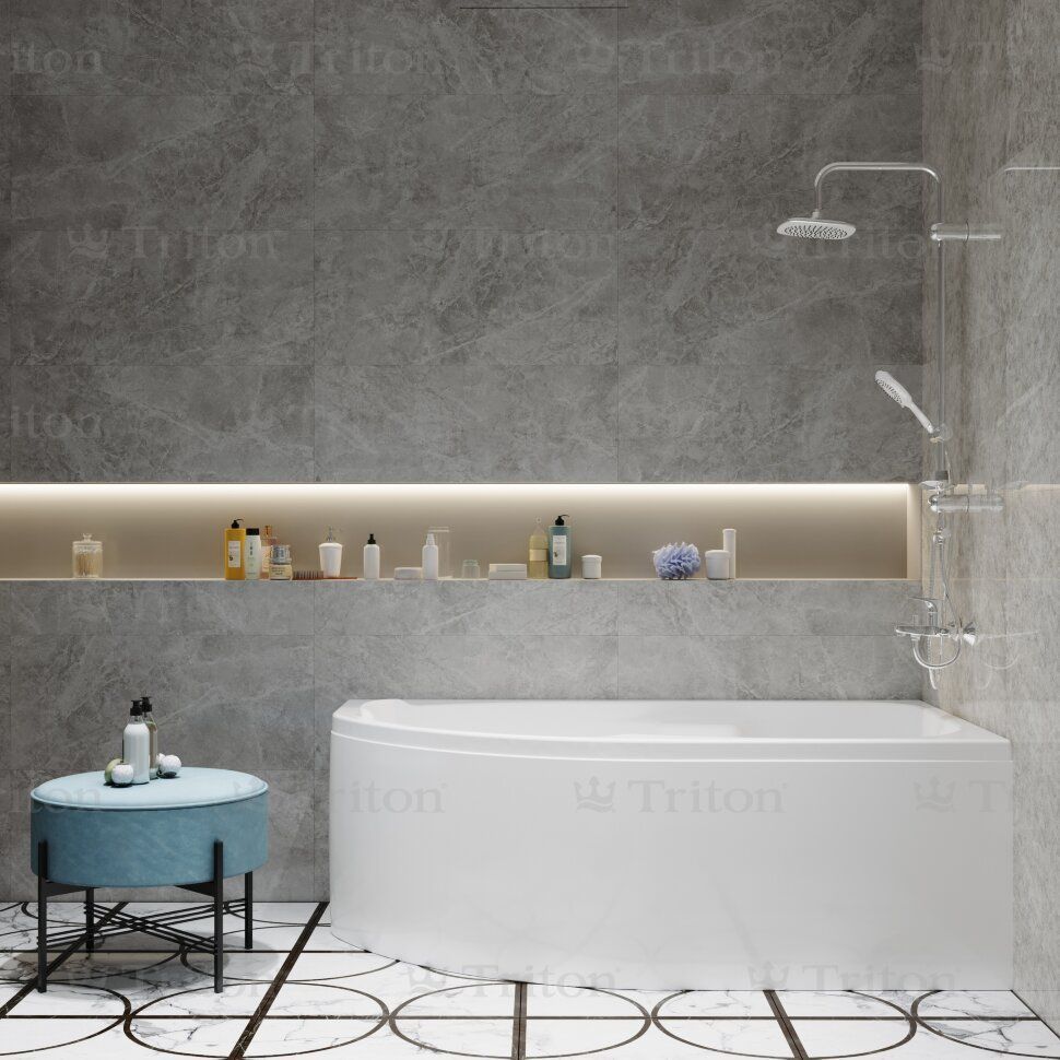 Акриловая Ванна Triton София 170х95, правая в интернет-магазине Sumom.kz