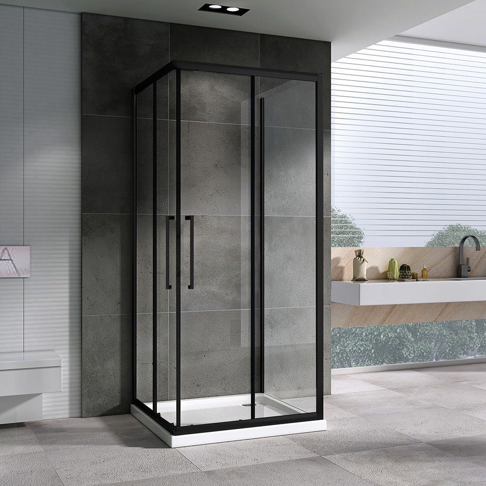 Душевой уголок ABBER Schwarzer Diamant AG02100BH-S100B в интернет-магазине Sumom.kz
