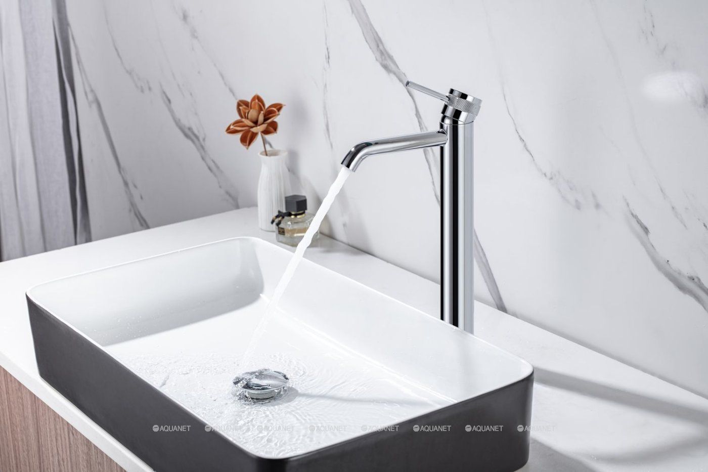 5.31A02-00 PRIORITY 3.0 Cмеситель для умывальника высокий, излив 145мм, Kerox, хром большой выбор под ваш дизайн!