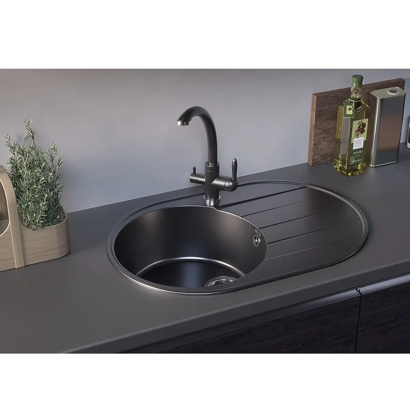 Смеситель для кухни Ulgran Quartz космос UQ-017-08 с гарантией и доставкой по всему Казахстану Смеситель для кухни Ulgran Quartz космос UQ-017-08 большой выбор под ваш дизайн!
