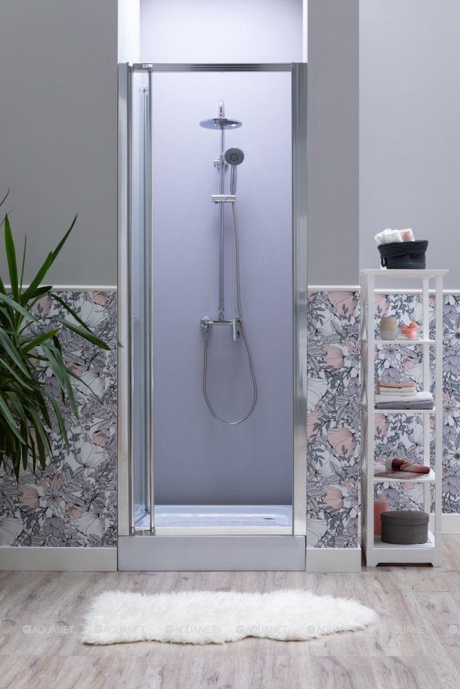 Душевая дверь Aquanet Alfa NAA6422 80, прозрачное стекло 00210018 в интернет-магазине Sumom.kz