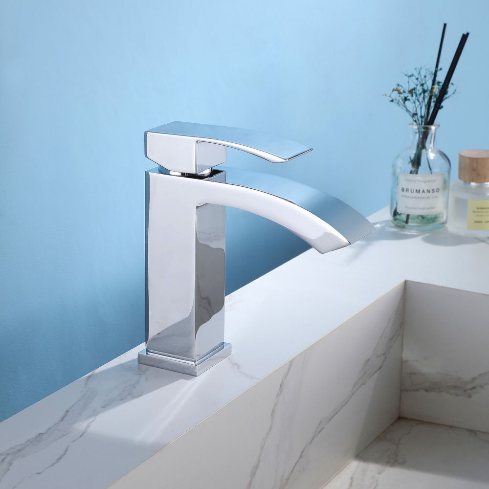 Смеситель ABBER Wasserfall AF8610 для раковины, хром с гарантией и доставкой по всему Казахстану Смеситель ABBER Wasserfall AF8610 для раковины, хром большой выбор под ваш дизайн!