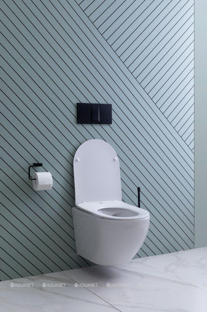 Унитаз подвесной Aquanet Rimless Cetus 2.0 W LX-1901 00243541 в интернет-магазине Sumom.kz