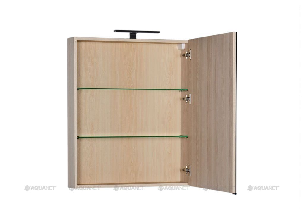 Шкаф-зеркало Aquanet Алвита 70 ясень коимбра (183246) в интернет-магазине Sumom.kz