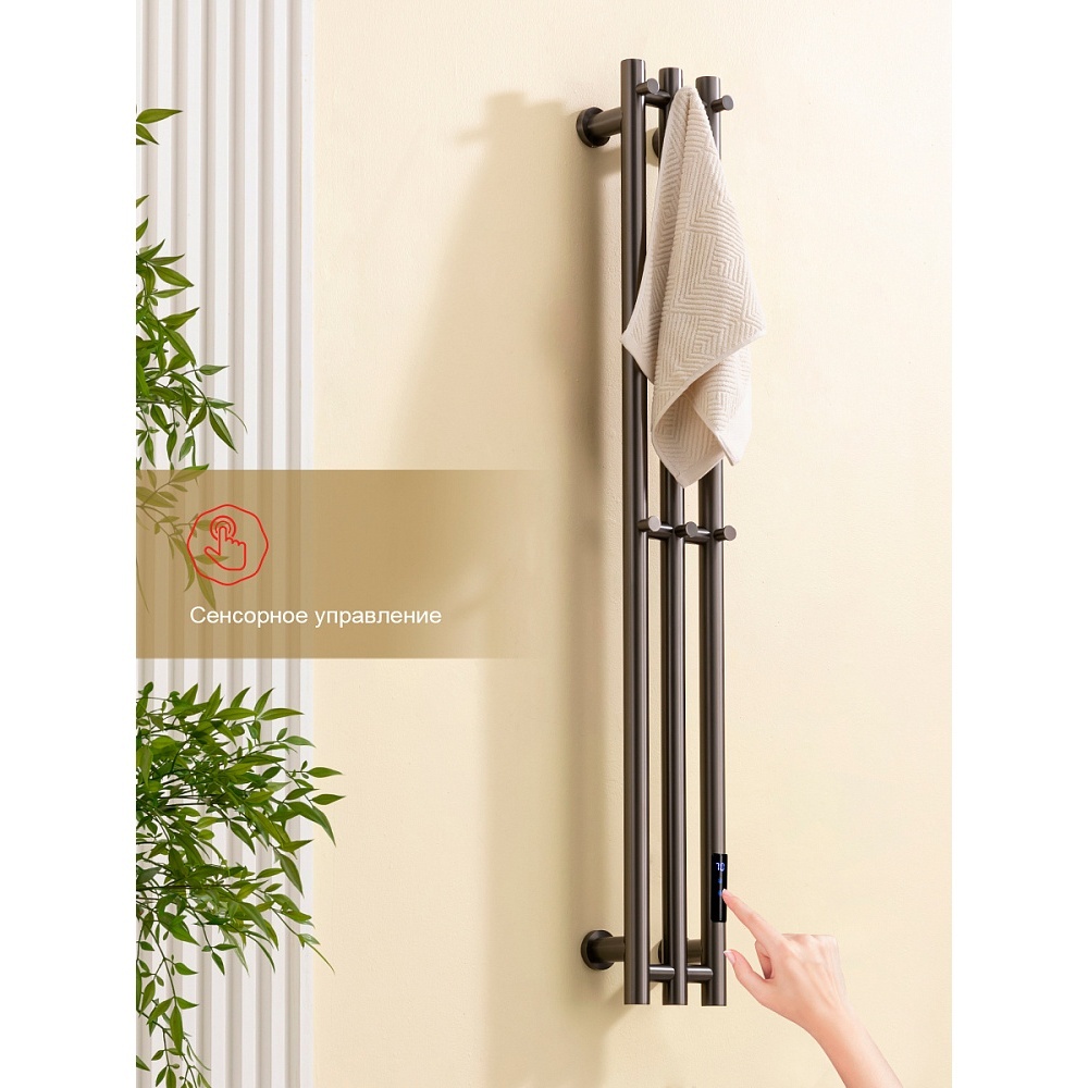 Полотенцесушитель электрический Raglo оруженйая сталь R350.16.09 в интернет-магазине Sumom.kz