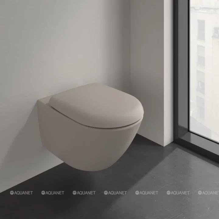 Унитаз подвесной Villeroy & Boch Antao 4674T0AM миндальный в интернет-магазине Sumom.kz