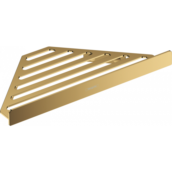 Полочка-корзинка, угловая, золото Hansgrohe AddStoris 41741990, шт