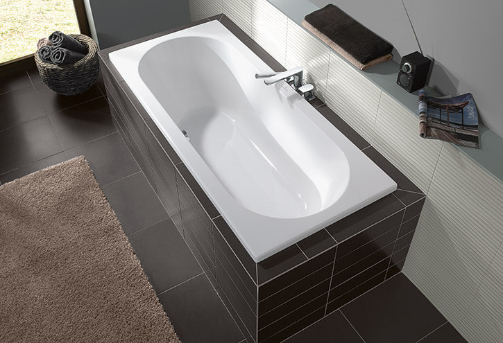 Прямоугольная ванна Villeroy & Boch O.novo 190*90 см глянцевая белая UBA190CAS2V01 в интернет-магазине Sumom.kz Прямоугольная ванна Villeroy & Boch O.novo 190*90 см глянцевая белая UBA190CAS2V01 в интернет-магазине Sumom.kz