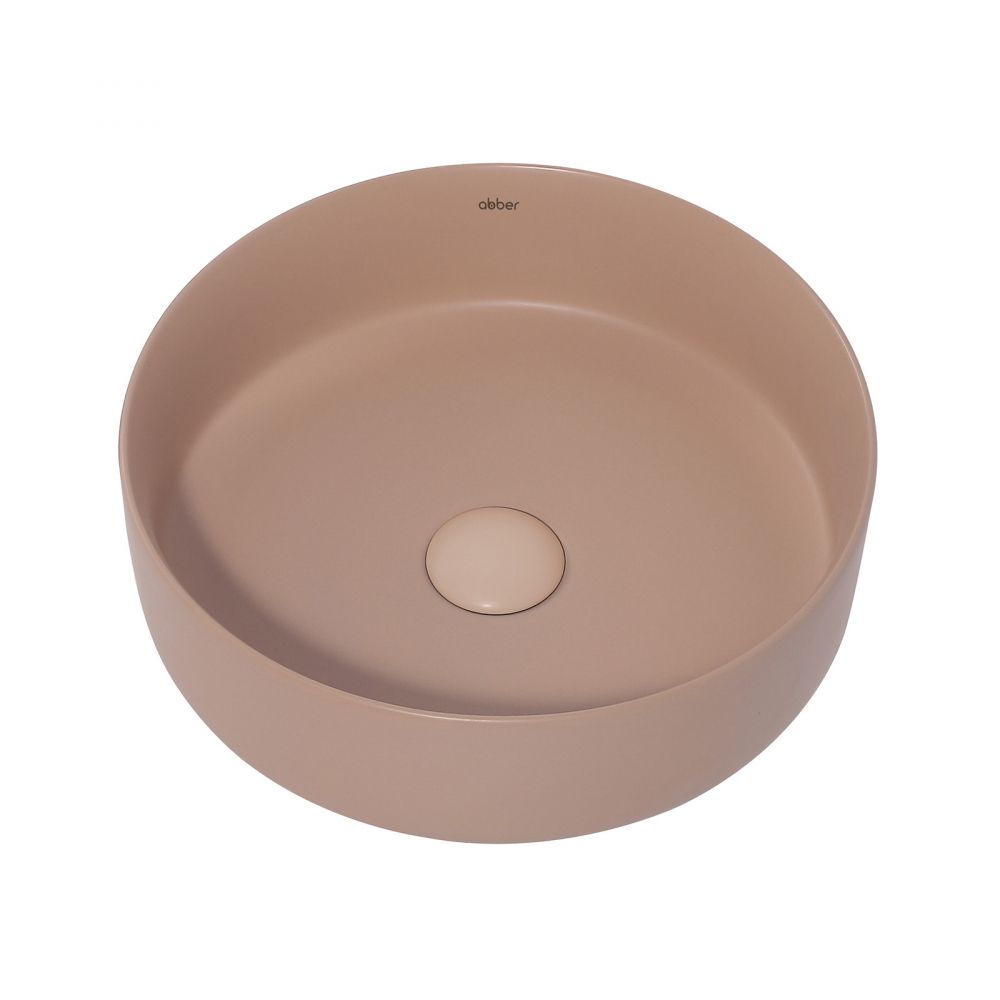 Раковина накладная ABBER Bequem AC2108MBB бежевая матовая в интернет-магазине Sumom.kz
