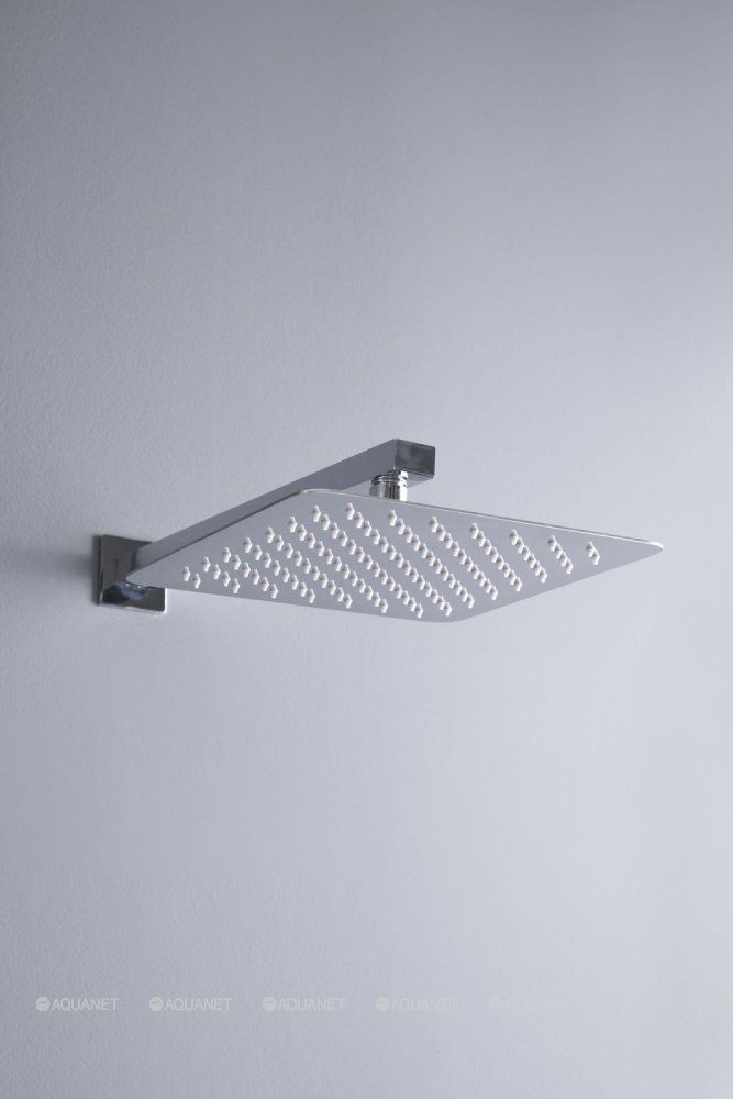 Верхний душ Slim,нерж.сталь #304, 250х250мм. держатель 380мм, хром 5.21019-00 INFINTY в интернет-магазине Sumom.kz