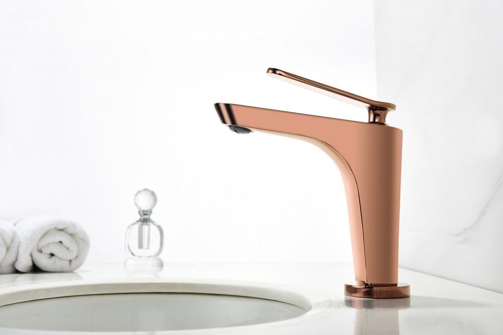 Смеситель ABBER Zeitlos AF8909RG для раковины, розовое золото большой выбор под ваш дизайн!