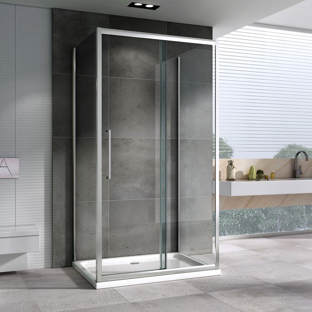 Душевой уголок ABBER Schwarzer Diamant AG30110H-S85-S85 в интернет-магазине Sumom.kz