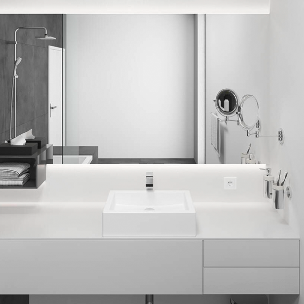 Смеситель для раковины 230, с донным клапаном, хром Hansgrohe Vernis Shape 71562000 большой выбор под ваш дизайн!
