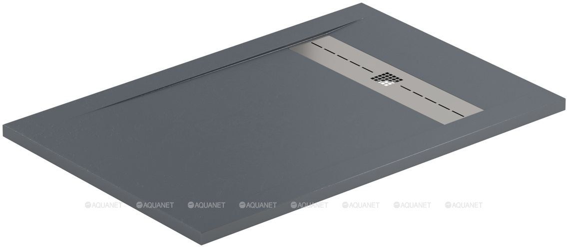 8.21002-BGM Infinity, Поддон литьевой 1200х800, без сифона/накладки, сине-серый в интернет-магазине Sumom.kz