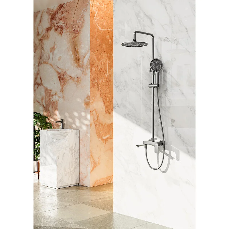 Душевая система Raglo графит R03.24.09 в интернет-магазине Sumom.kz