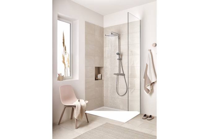 Душевой гарнитур Grohe Vitalio Start 250 shw syst.THM Cube 9,5 26696000 в интернет-магазине Sumom.kz Душевой гарнитур Grohe Vitalio Start 250 shw syst.THM Cube 9,5 26696000 в интернет-магазине Sumom.kz