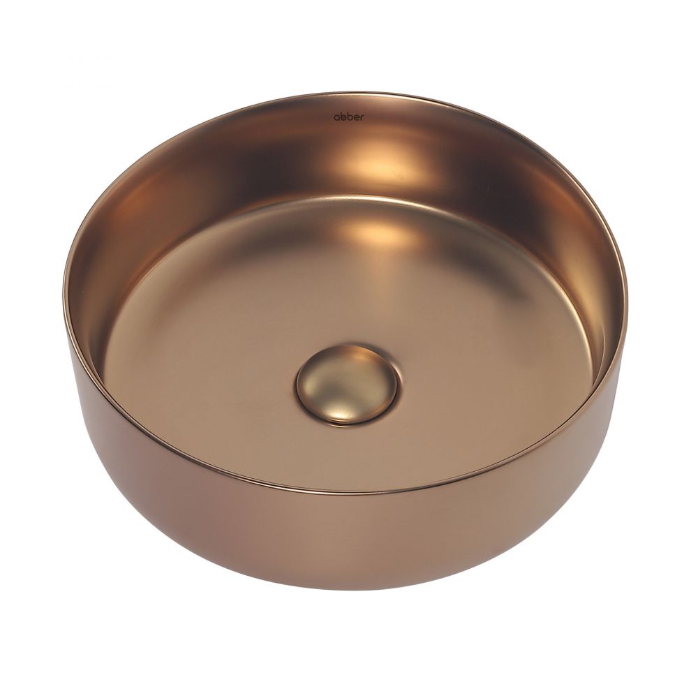 Раковина накладная ABBER Bequem AC2108MRG розовое золото матовое в интернет-магазине Sumom.kz