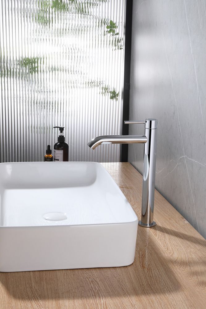 Смеситель ABBER Wasser Kreis AF8111 для накладной раковины, хром большой выбор под ваш дизайн!