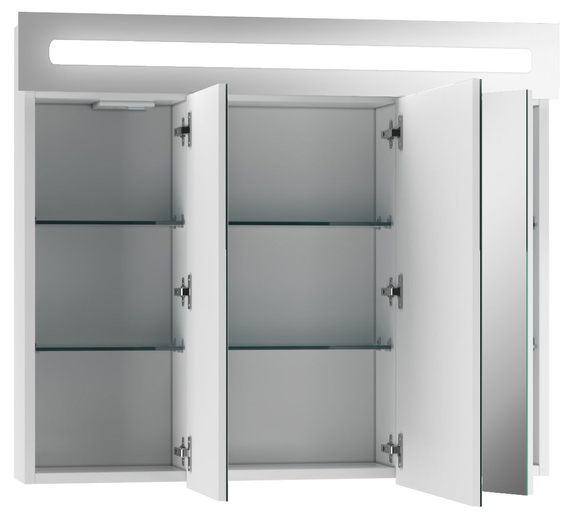 Шкаф-зеркало Аврора 85 с подсветкой LED Домино DV8010HZ в интернет-магазине Sumom.kz Шкаф-зеркало Аврора 85 с подсветкой LED Домино DV8010HZ в интернет-магазине Sumom.kz