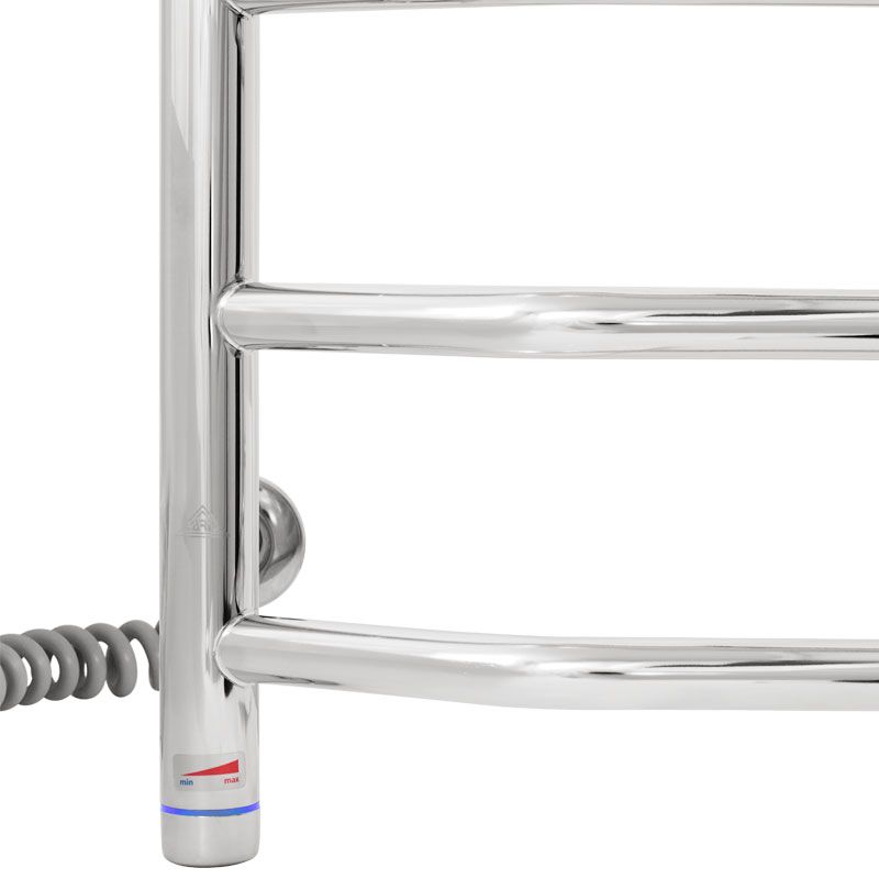 Полотенцесушитель электрический Laris Виктория П7 Хром ТЭН Слева в интернет-магазине Sumom.kz Полотенцесушитель электрический Laris Виктория П7 Хром ТЭН Слева в интернет-магазине Sumom.kz