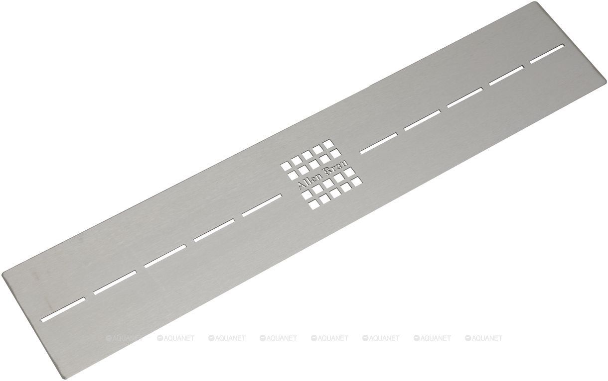8.210N6-BA Infinity накладка сифона, для поддона 140х90, браш. алюминий серебро в интернет-магазине Sumom.kz