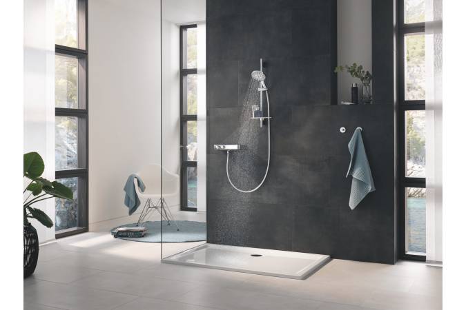 Ручной душ Grohe SmartActive, хром, 26590000 в интернет-магазине Sumom.kz