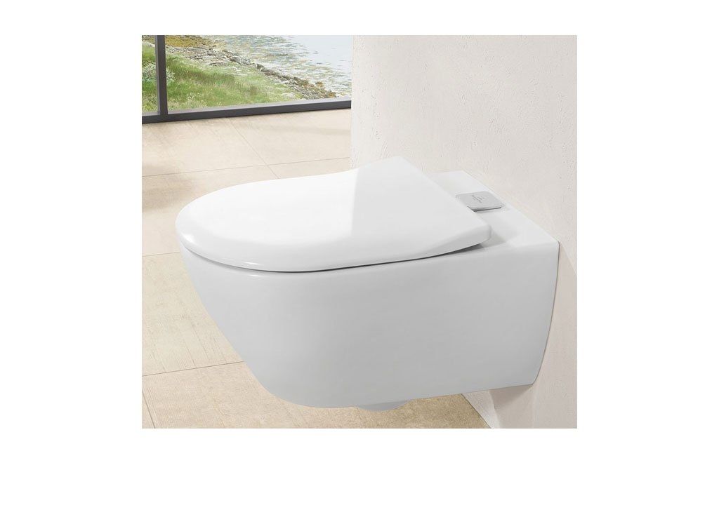 Подвесной унитаз Villeroy & Boch Subway 2.0 56001001 белый в интернет-магазине Sumom.kz