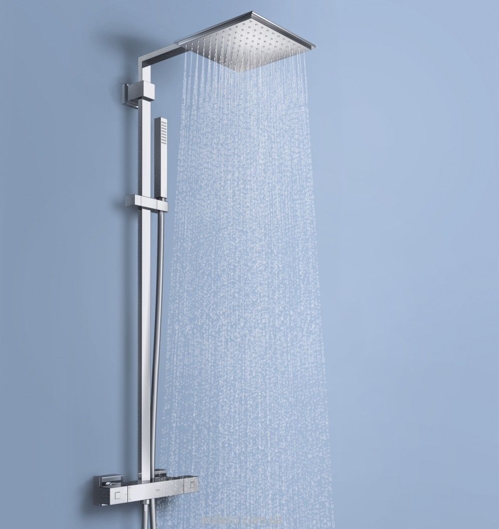 Душевой гарнитур Grohe Euphoria Cube XXL 230 shower system THM 26087000 в интернет-магазине Sumom.kz