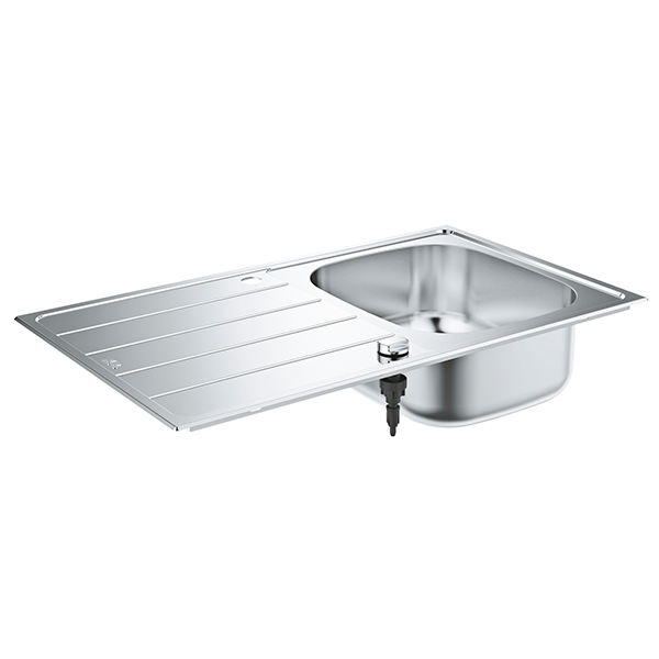 Мойка из нержавеющей стали Grohe с корзинчатым вентилем K200 45-S 86/50 оборачиваемая 31552SD1 в интернет-магазине Sumom.kz Мойка из нержавеющей стали Grohe с корзинчатым вентилем K200 45-S 86/50 оборачиваемая 31552SD1 в интернет-магазине Sumom.kz