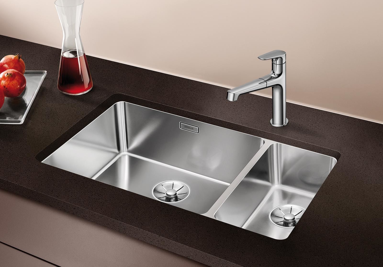 Мойка из нержавеющей стали Blanco Andano 500/180-U чаша слева 522991 в интернет-магазине Sumom.kz