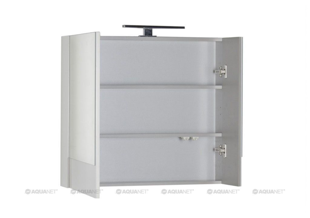 Шкаф-зеркало Aquanet Верона 75 белый (камерино) (175381) в интернет-магазине Sumom.kz