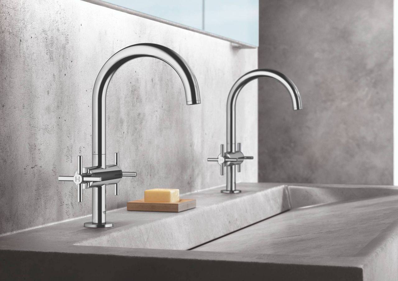 Смеситель для умывальника Grohe Atrio New L-Size 21019003 большой выбор под ваш дизайн!