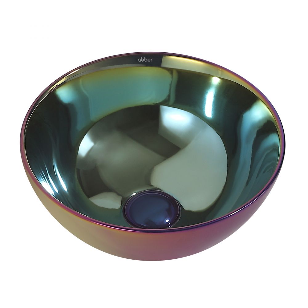 Раковина накладная ABBER Bequem AC2106Regen хамелеон в интернет-магазине Sumom.kz Раковина накладная ABBER Bequem AC2106Regen хамелеон в интернет-магазине Sumom.kz