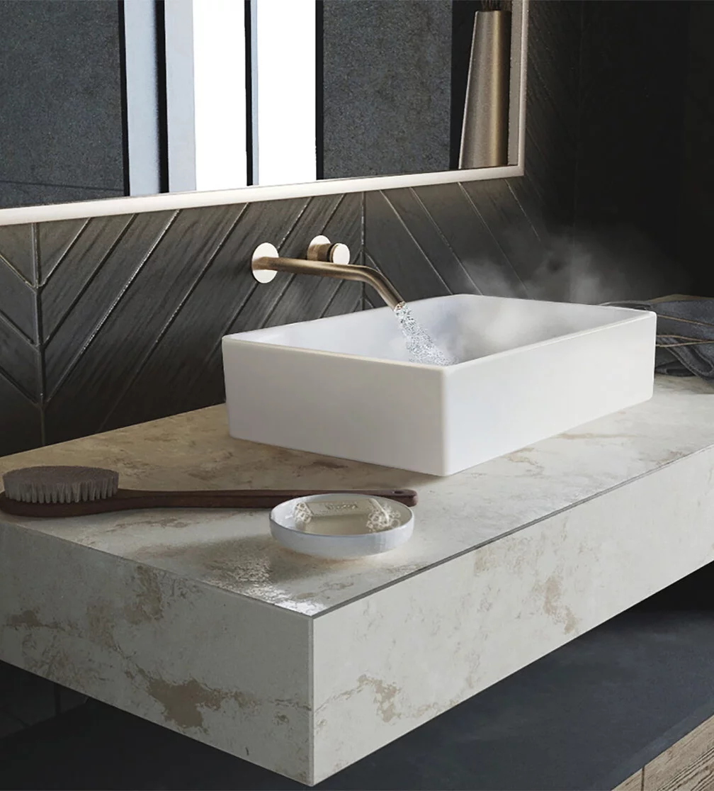 Умывальник накладной "Novel Slim-40" УП (Белый) NOV40SLWB01S в интернет-магазине Sumom.kz