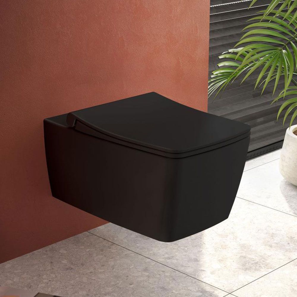 Унитаз подвесной безободковый Vitra Metropole 7672B083-0101 в интернет-магазине Sumom.kz