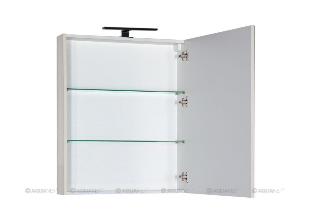 Шкаф-зеркало Aquanet Алвита 70 крем (183980) в интернет-магазине Sumom.kz