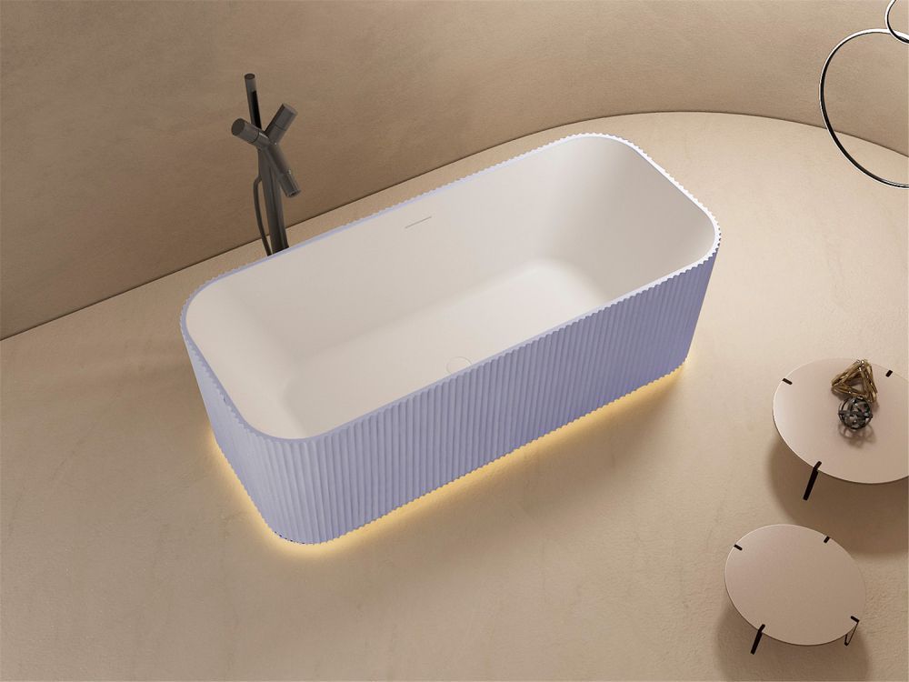 Ванна из искусственного камня ABBER Stein AS9663Violett фиолетовая в интернет-магазине Sumom.kz Ванна из искусственного камня ABBER Stein AS9663Violett фиолетовая в интернет-магазине Sumom.kz