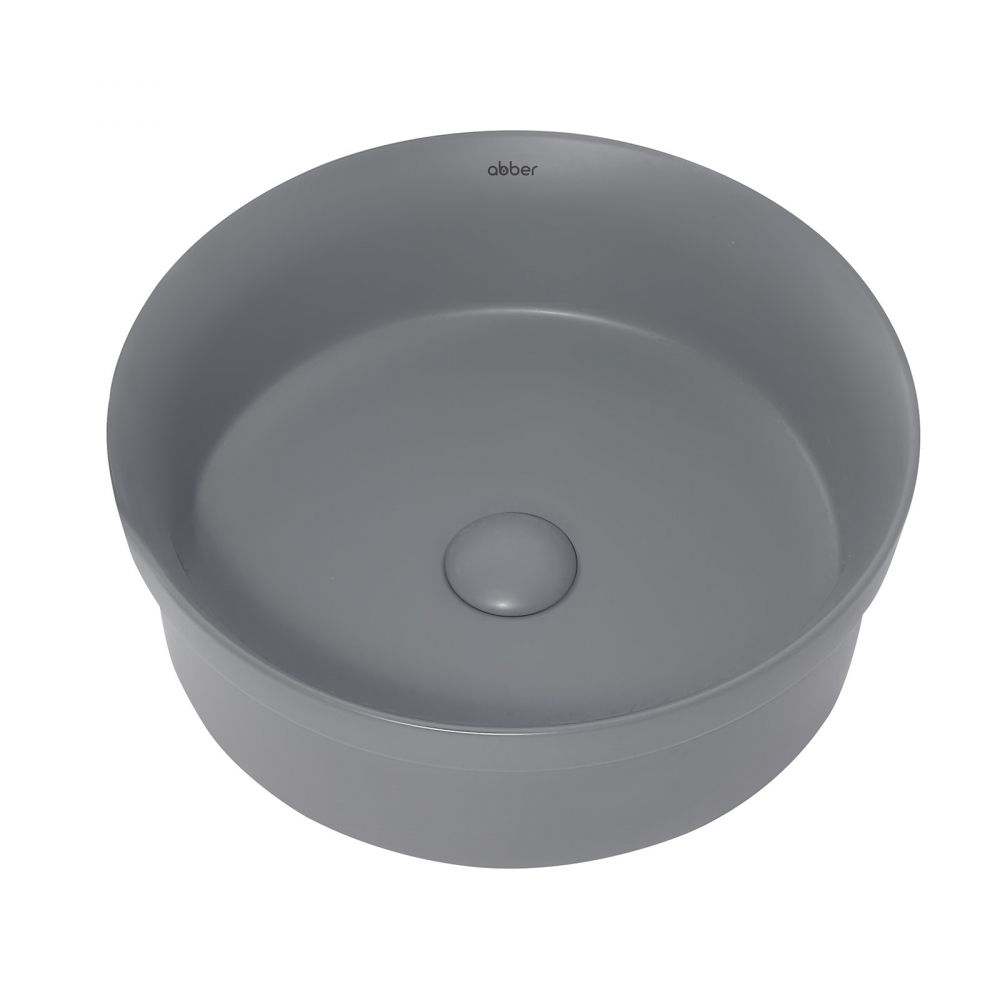 Раковина накладная ABBER Bequem AC2103MG серая матовая в интернет-магазине Sumom.kz