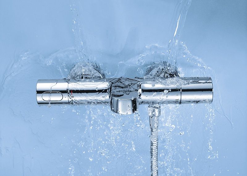 Смеситель с термостатом для ванны Grohe Grohtherm 3000 Cosmopolitan 34276000 большой выбор под ваш дизайн!
