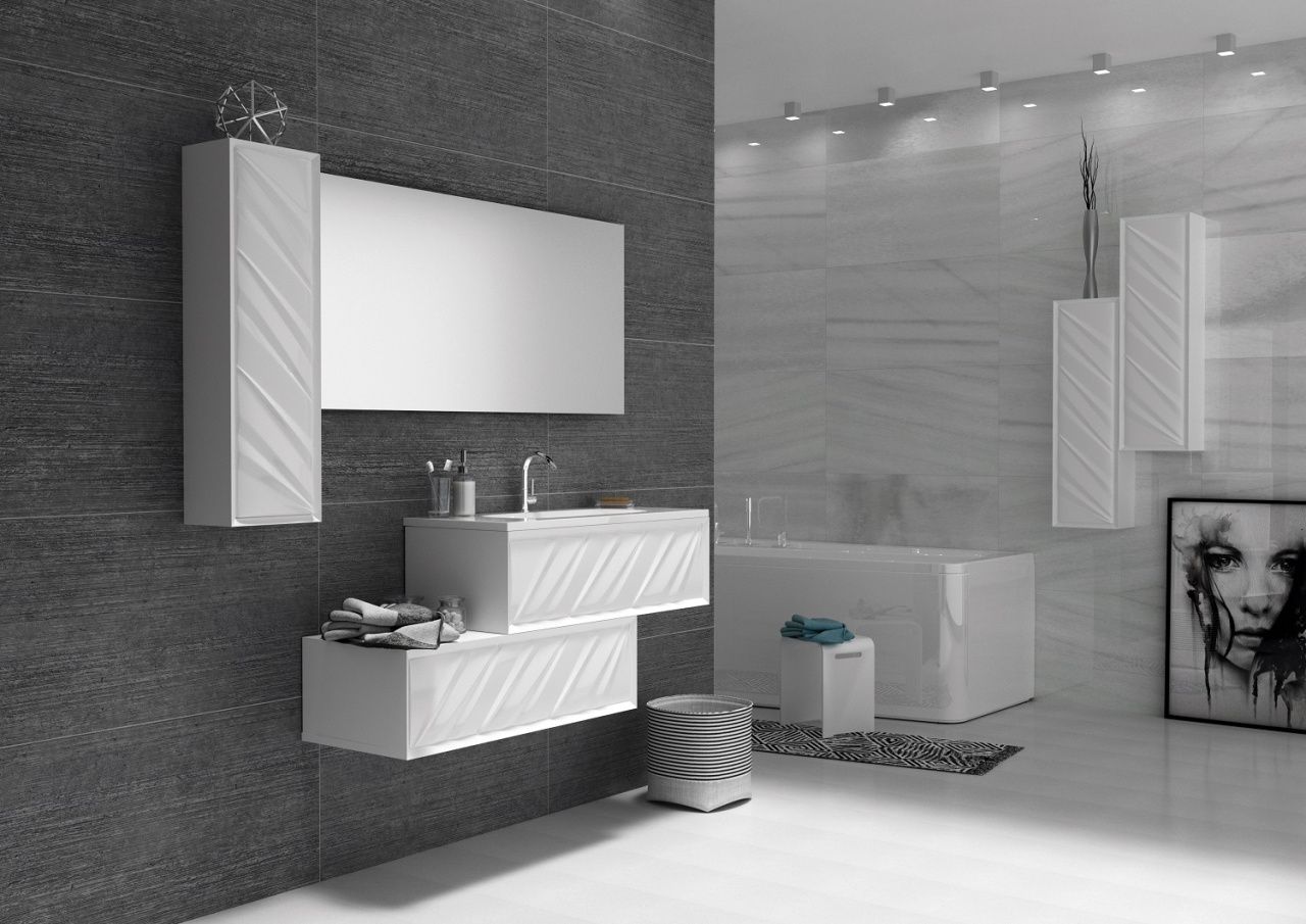 Тумба под умывальник 1 МарКа Glace 100П White (низ) У73576 в интернет-магазине Sumom.kz Тумба под умывальник 1 МарКа Glace 100П White (низ) У73576 в интернет-магазине Sumom.kz