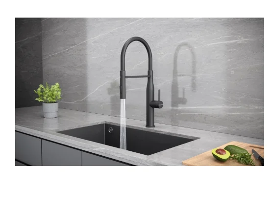 Кухонный смеситель KüchenStern KERN-E черный KS-800220 с гарантией и доставкой по всему Казахстану Кухонный смеситель KüchenStern KERN-E черный KS-800220 большой выбор под ваш дизайн!