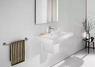 Умывальник Roca Dama-N 65x46 7327783000 в интернет-магазине Sumom.kz Умывальник Roca Dama-N 65x46 7327783000 в интернет-магазине Sumom.kz