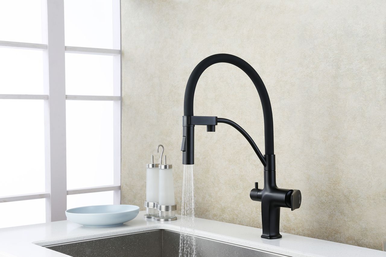 Смеситель Lemark Bronx LM3761BL для кухни с подключением к фильтру с питьевой водой большой выбор под ваш дизайн!