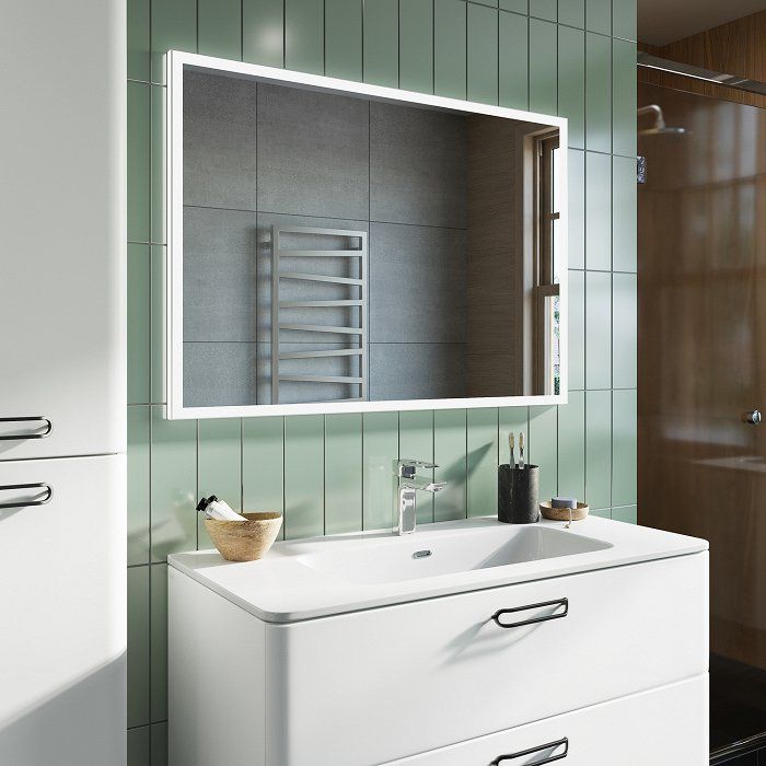 Зеркало Brick 100 см BRI1000i98 в интернет-магазине Sumom.kz