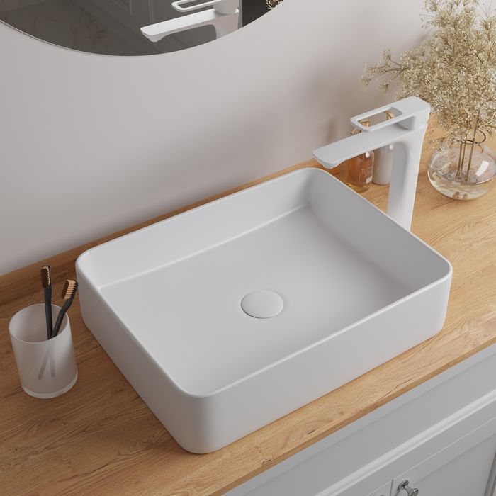 Умывальник накладной, IDDIS Slide белый глянцевый SLIWS02i27 в интернет-магазине Sumom.kz