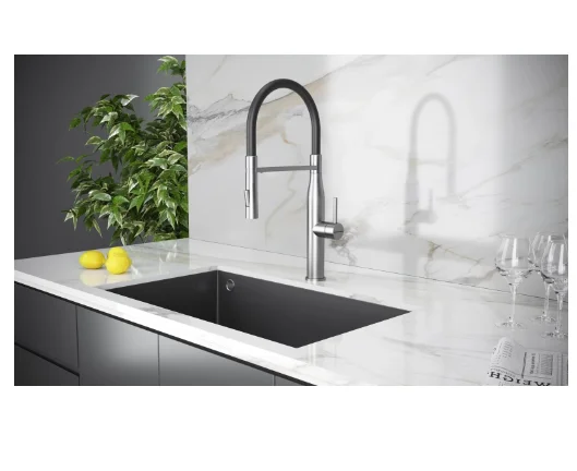 Кухонный смеситель KüchenStern KERN-E нержавеющая сталь KS-800219 большой выбор под ваш дизайн!