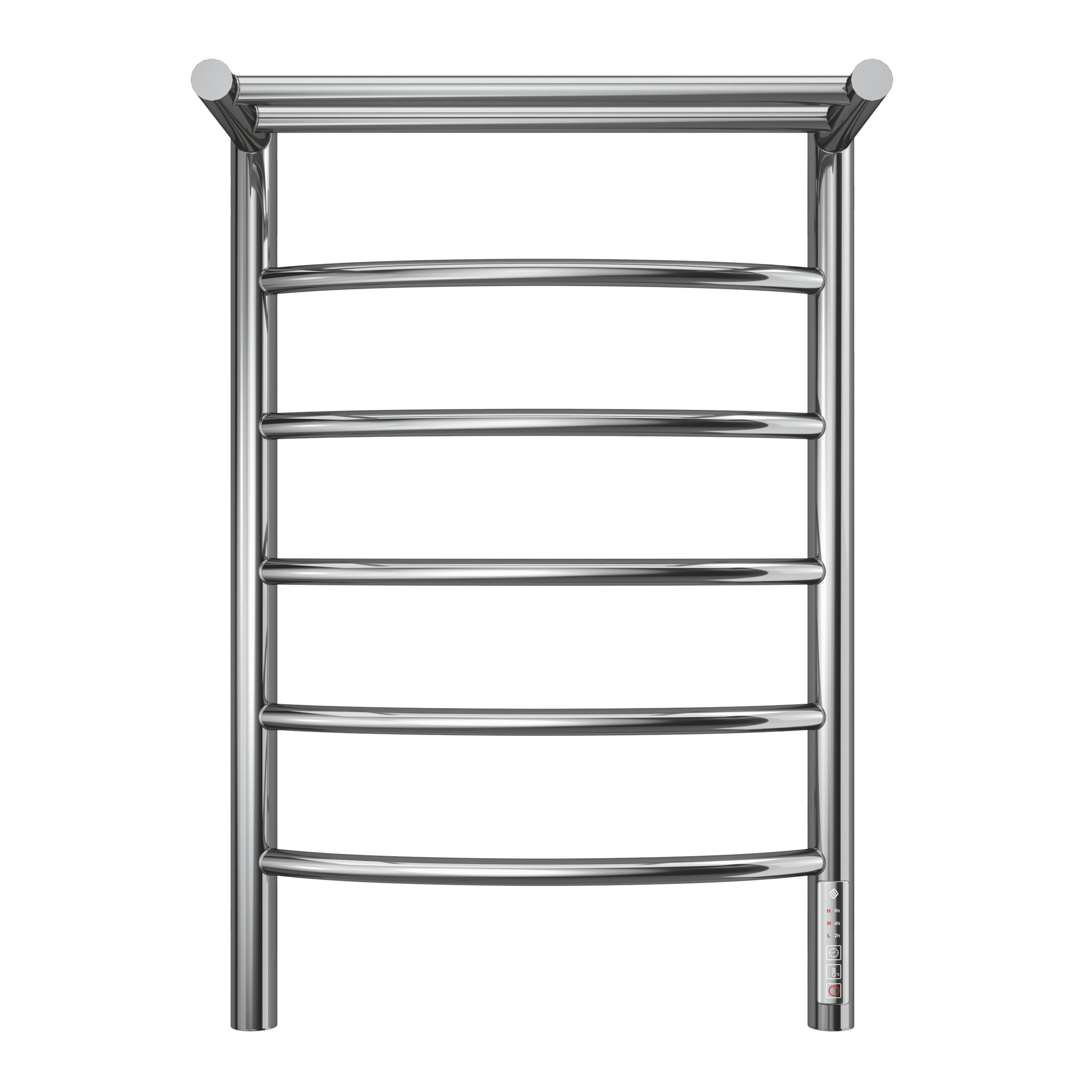 Полотенцесушитель TERMINUS Классик с полкой П6 400х650 Электро (quick touch) в интернет-магазине Sumom.kz