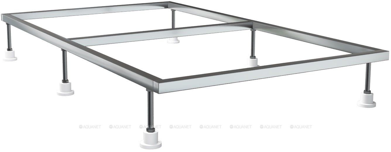 8.00006 Каркас для литьевого поддона 1400х900, монтаж.размер 1340х800мм, алюминий в интернет-магазине Sumom.kz