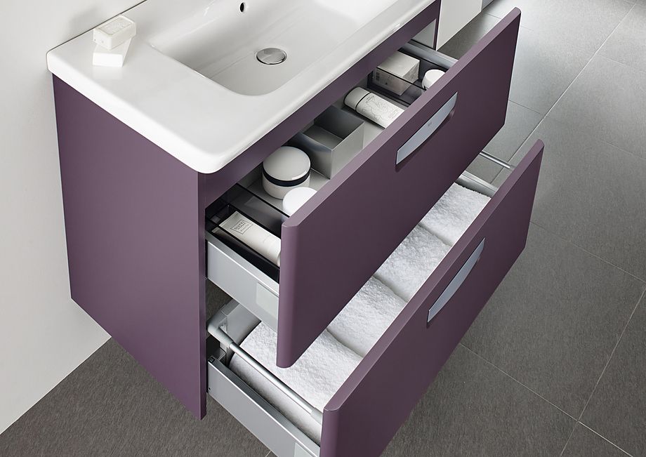 Тумба с раковиной Roca The Gap ZRU9302742 + 7327472000 в интернет-магазине Sumom.kz