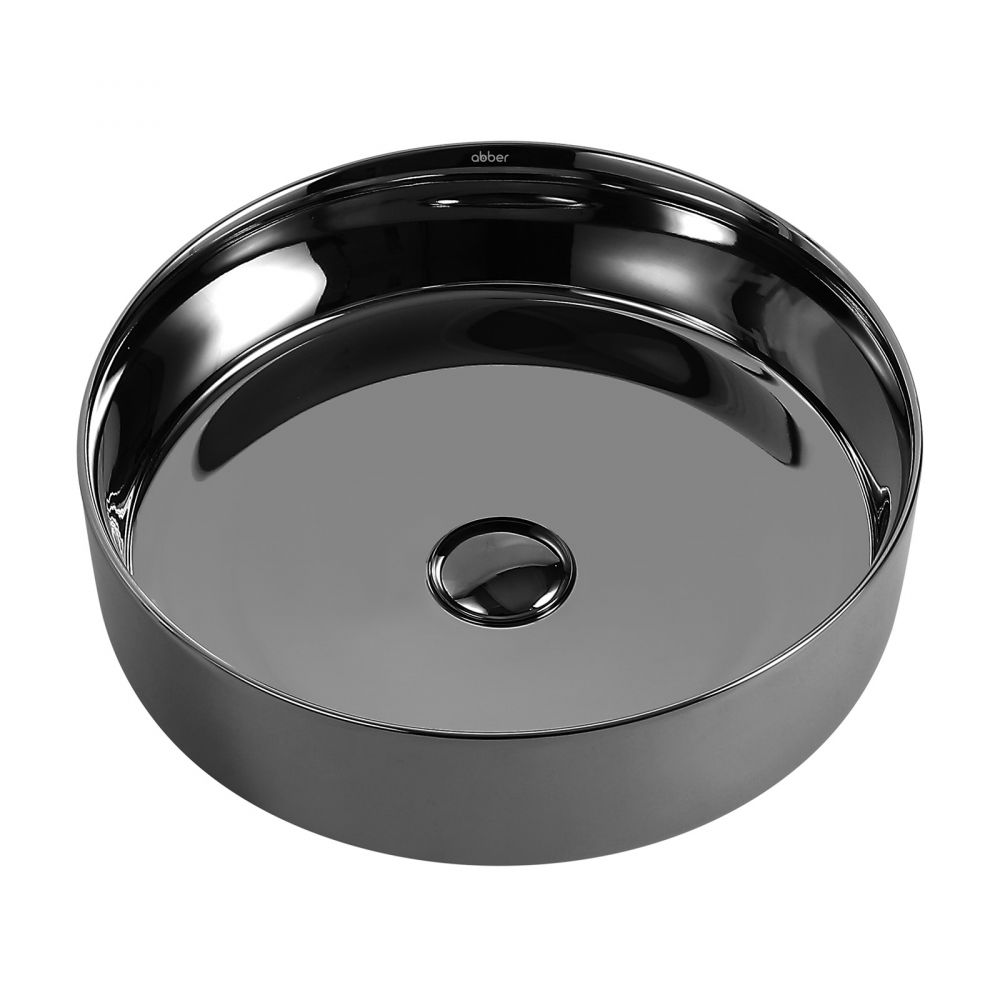 Раковина накладная ABBER Bequem AC2109GS серебро в интернет-магазине Sumom.kz